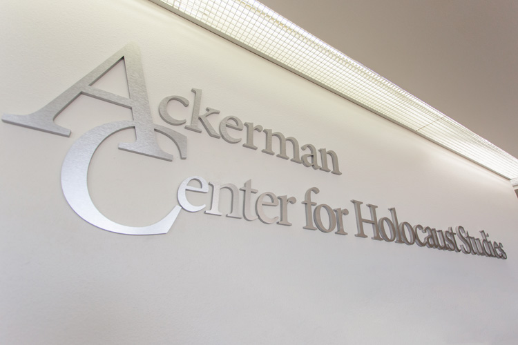 New Endowed Chair Puts Ackerman Center in Elite Seat for Holocaust Research Programs