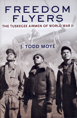 Book jacket for Freedom Flyers - The Tuskegee Airmen of World War II