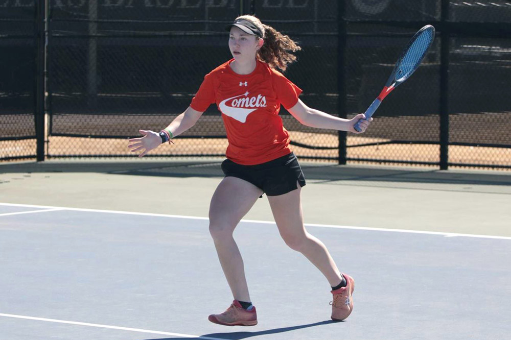 Women’s Tennis Team Nets 2nd Straight American Southwest Conference Title