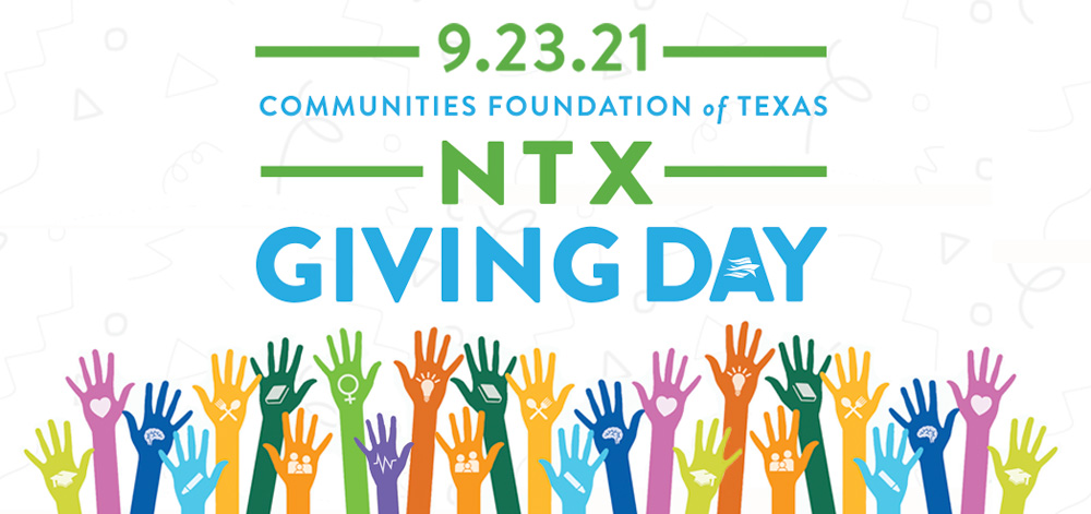 9 23 21, Communities Foundation of Texas, NTX Giving Day. 
