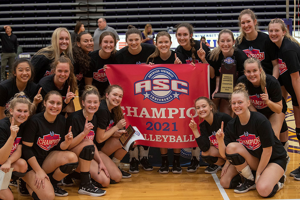 Comets Volleyball Team Wins American Southwest Conference Crown News