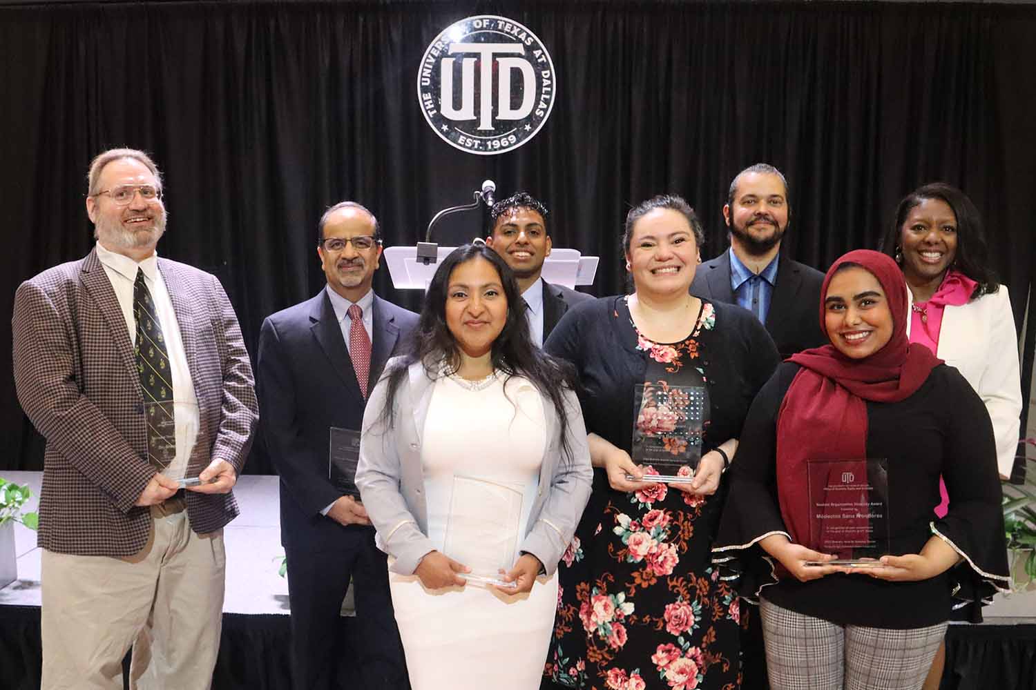 UTD Recognizes Champions of Diversity, Equity, Inclusion at Event