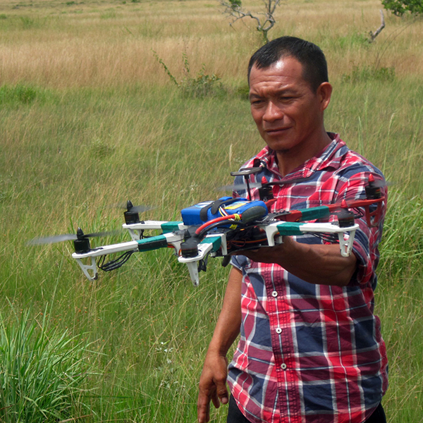 Drones were new to the Makushi people.