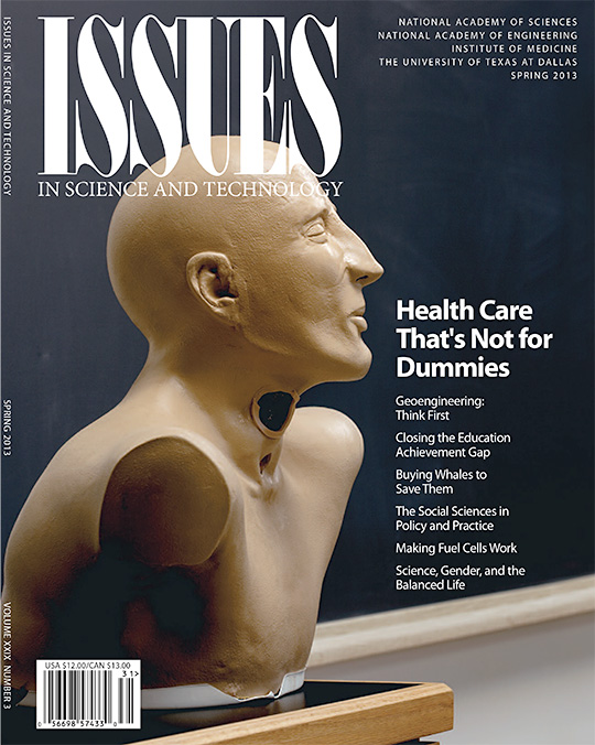 ISSUES in Science and Technology magazine cover
