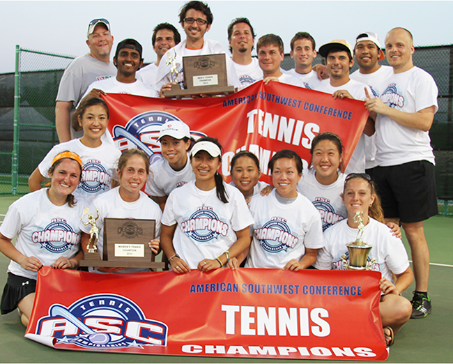 Tennis Teams Serve Up Double Championship Victories News Center The