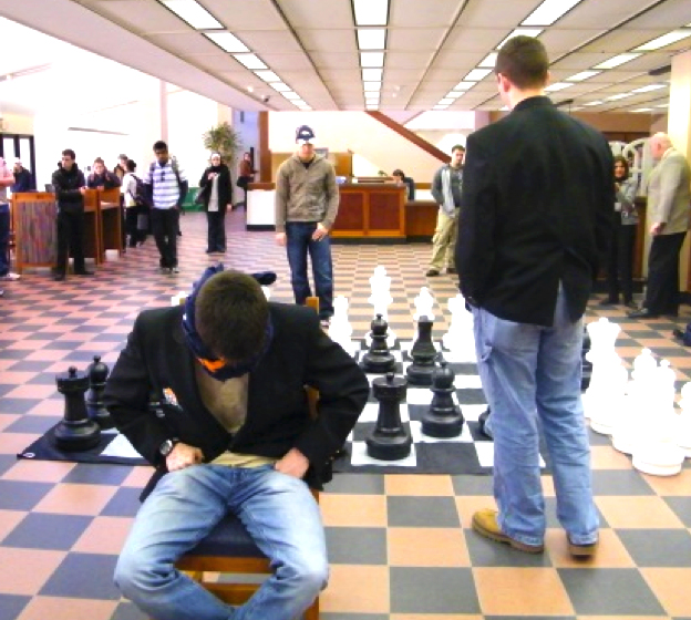 Chess Team Challenges Campus to Blindfolded Match - News Center