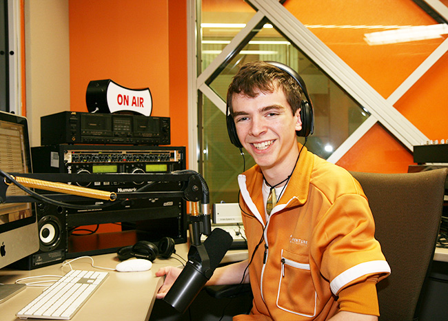 Brian Cash, DJ for Radio UTD