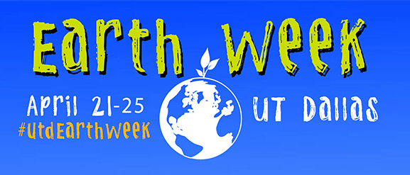 Earth Week UT Dallas logo